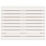 Voir la diapositive 5 : VIDAXL Panier a linge blanc 88,5x44x66 cm bois massif de pin