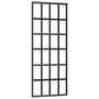 Voir la diapositive 5 : VIDAXL Porte coulissante kit de quincaillerie noir 76x205 cm verre ESG