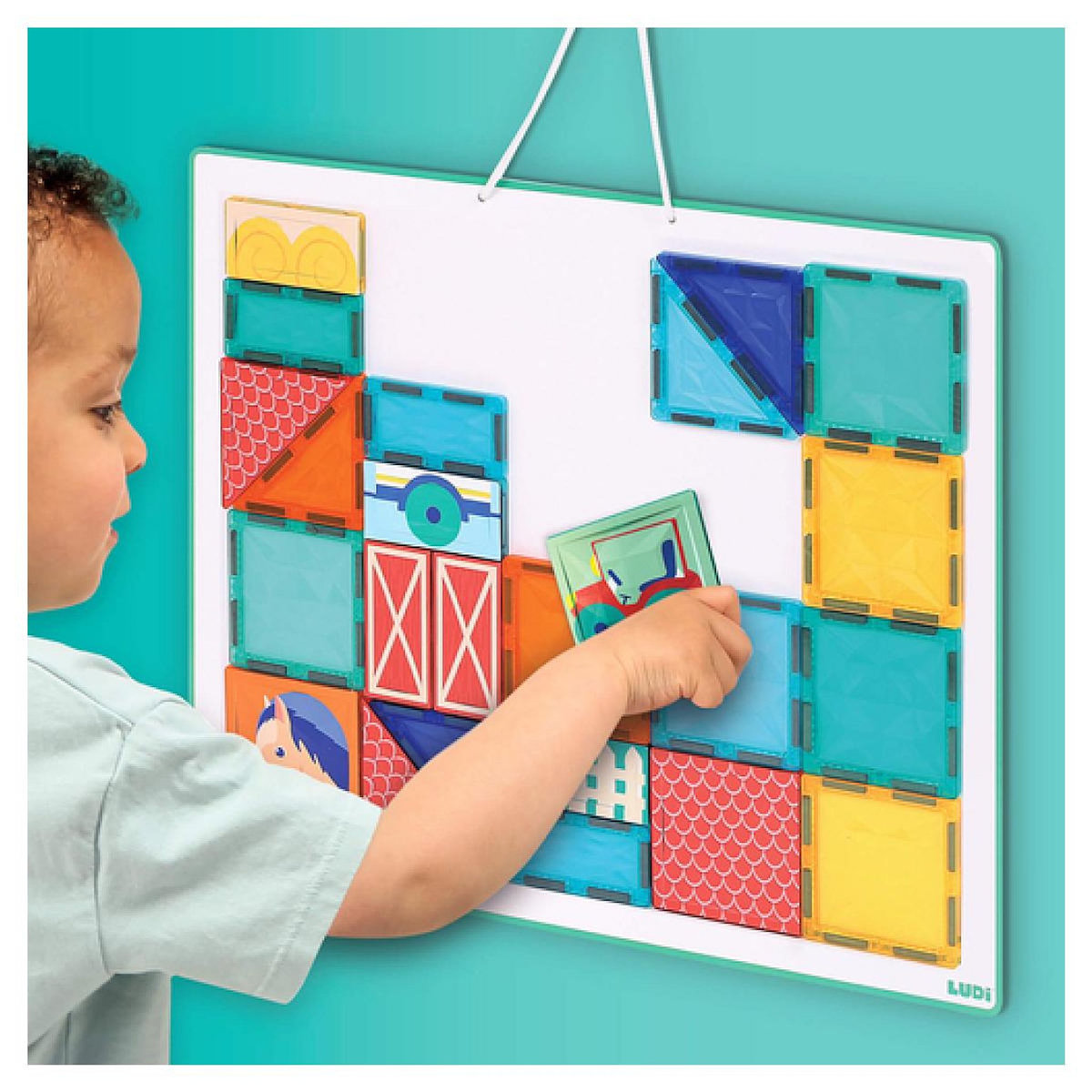 LUDI Paneau Magnetique - 27 pieces