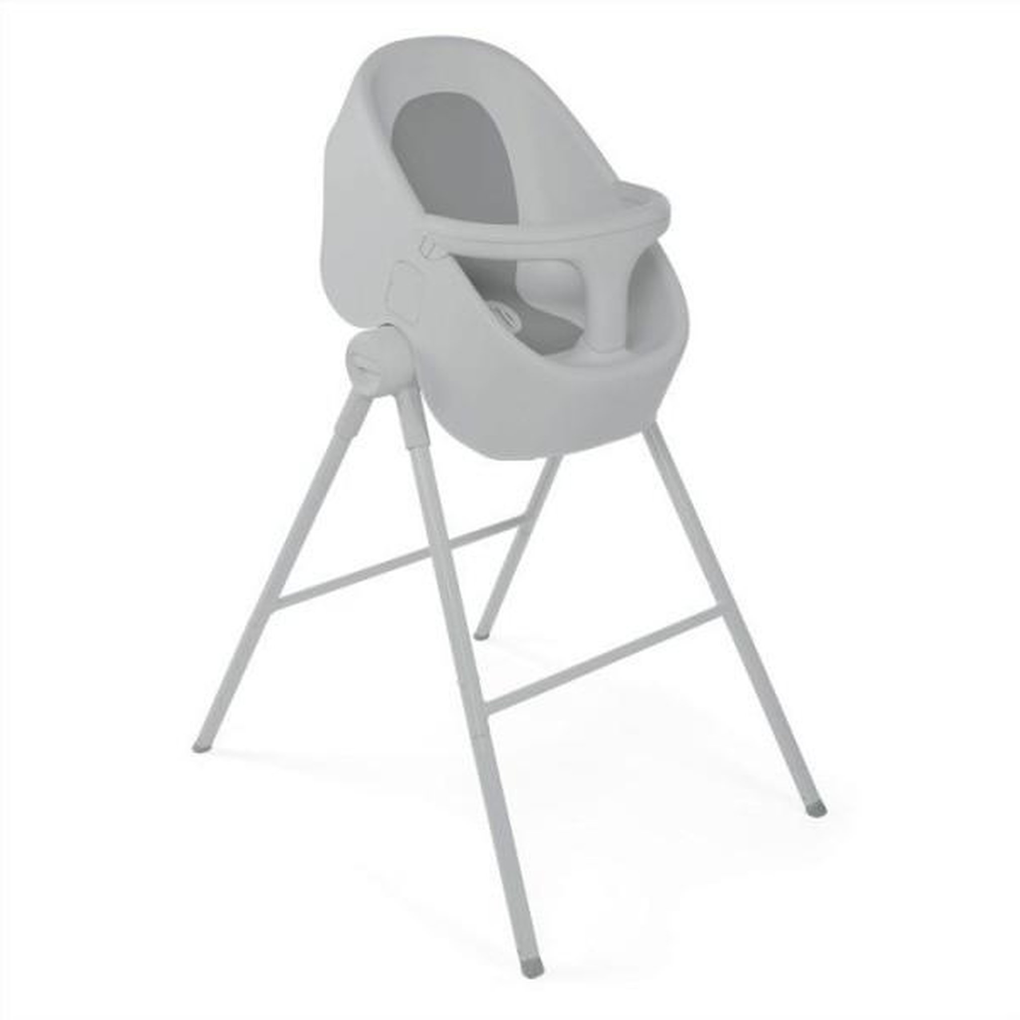 Voir la diapositive 2 : CHICCO Transat - Anneau Fauteuil de bain bébé - CHICCO - Bubble Nest - Antiglisse - Cool grey