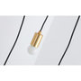 Voir la diapositive 6 : Paris Prix Suspension Design en Métal  Pladon  120cm Or