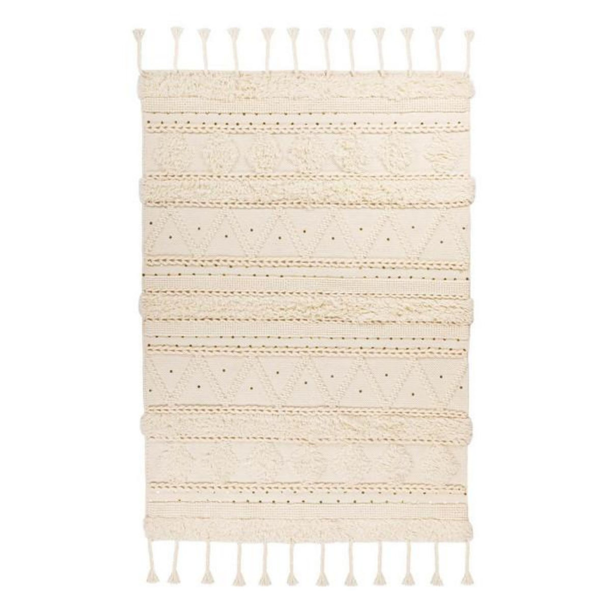 Paris Prix Tapis Bohème Fait à la Main  Bohist III  Crème