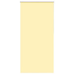 VIDAXL Store enrouleur occultant jaune largeur du tissu 90,7 cm