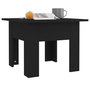 Voir la diapositive 4 : VIDAXL Table basse noir 55x55x42 cm bois d'ingenierie