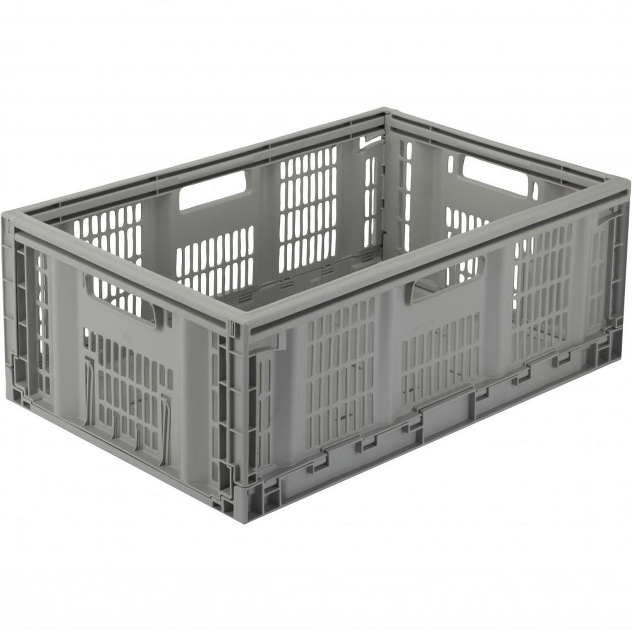 CENTRALE BRICO casier TONTARELLI plastique gris l.60 x P.40 x H.22.9 cm cm, 46 l