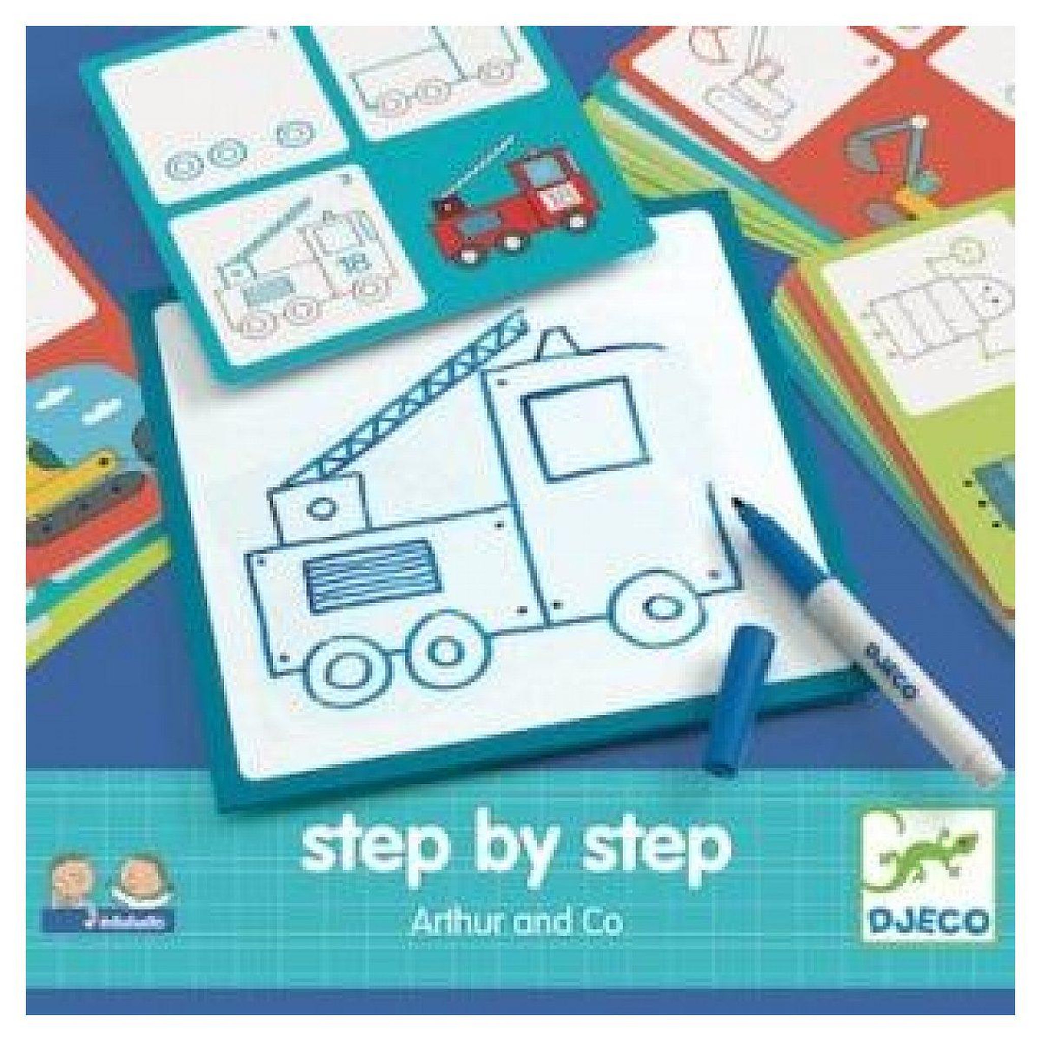 Djeco Step by step arthur and co
