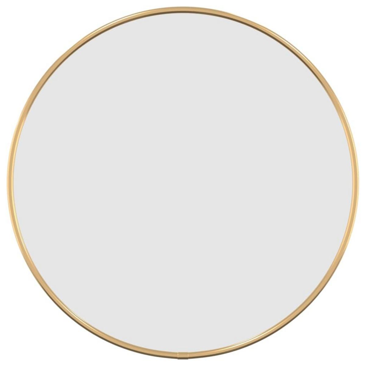 VIDAXL Miroir mural Dore Ø 40 cm Rond