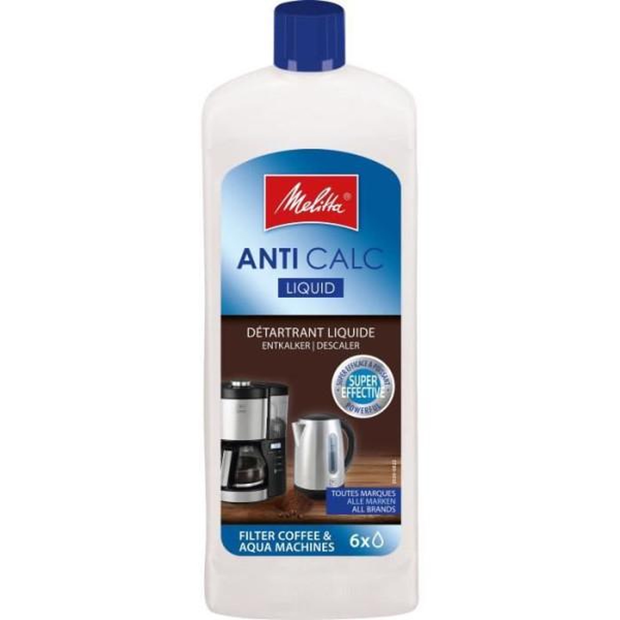 Melitta Détartrant cafétieres filtres - melitta - liquide 250 ml