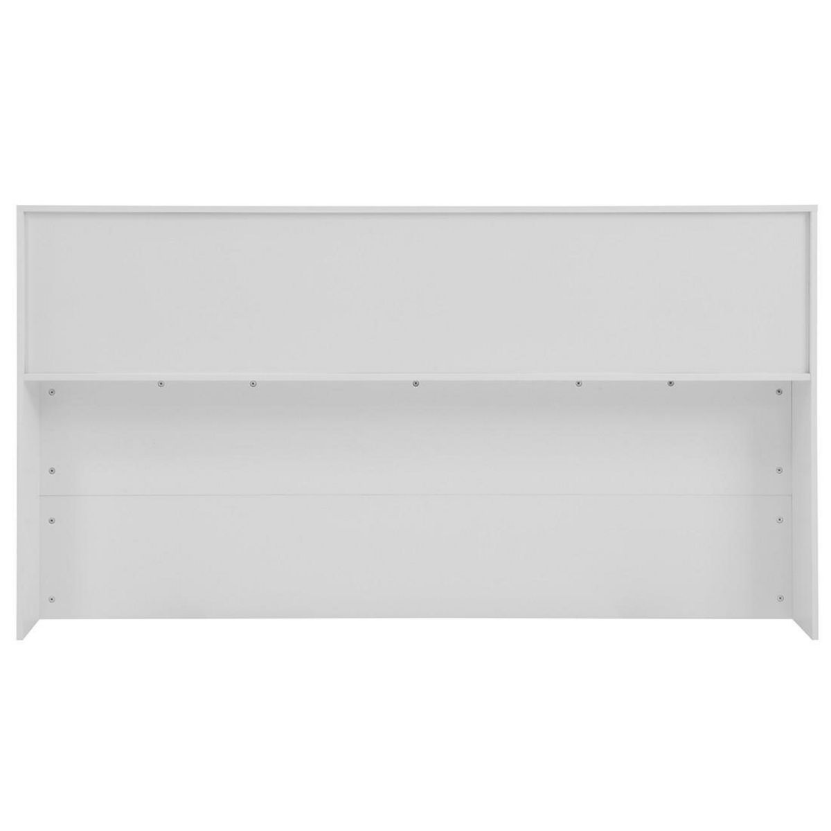 BEST MOBILIER Andrea - lit avec rangements - 160x200 cm - sommier inclus - bois