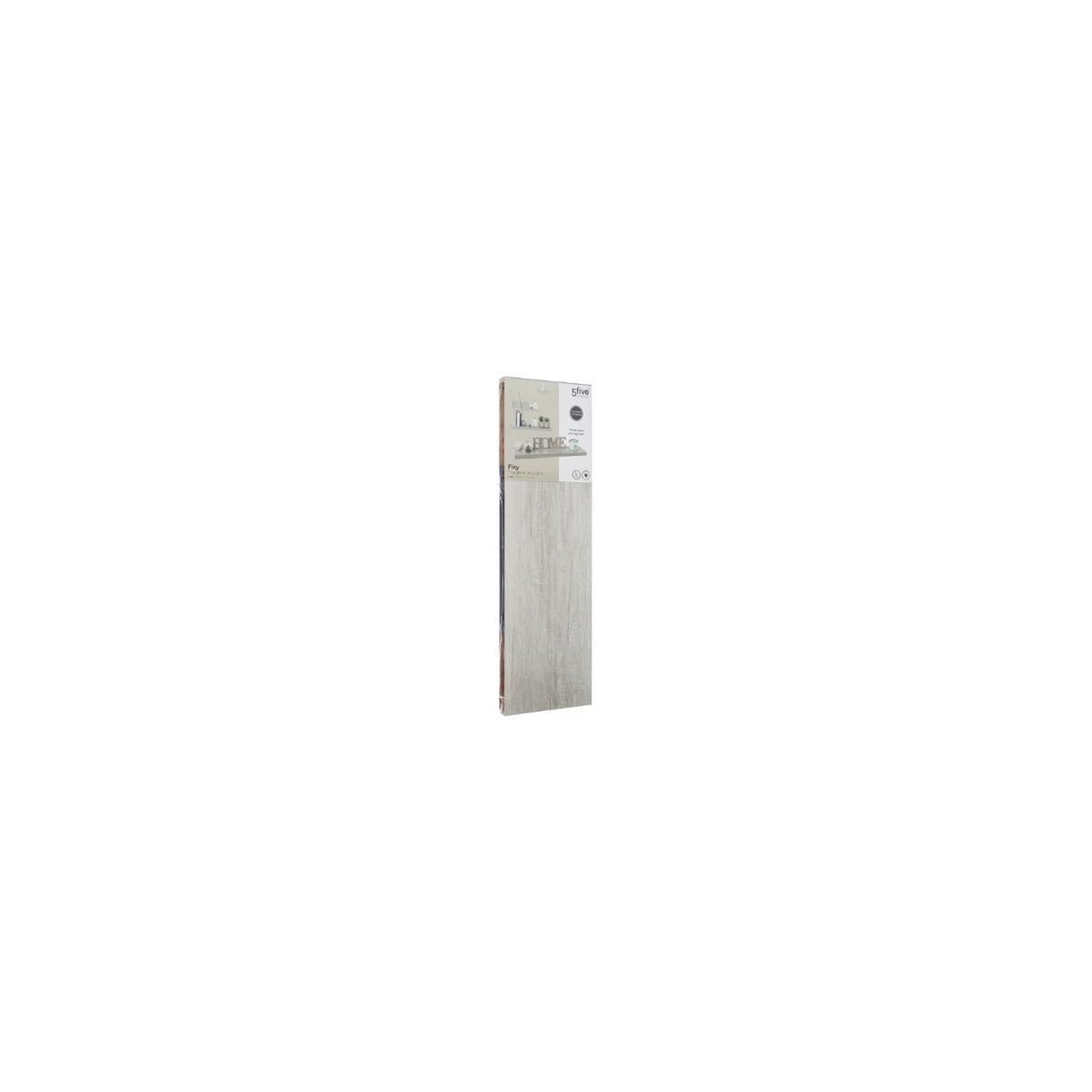 Voir la diapositive 2 : FIVE Étagère murale  fixy  80cm chêne gris