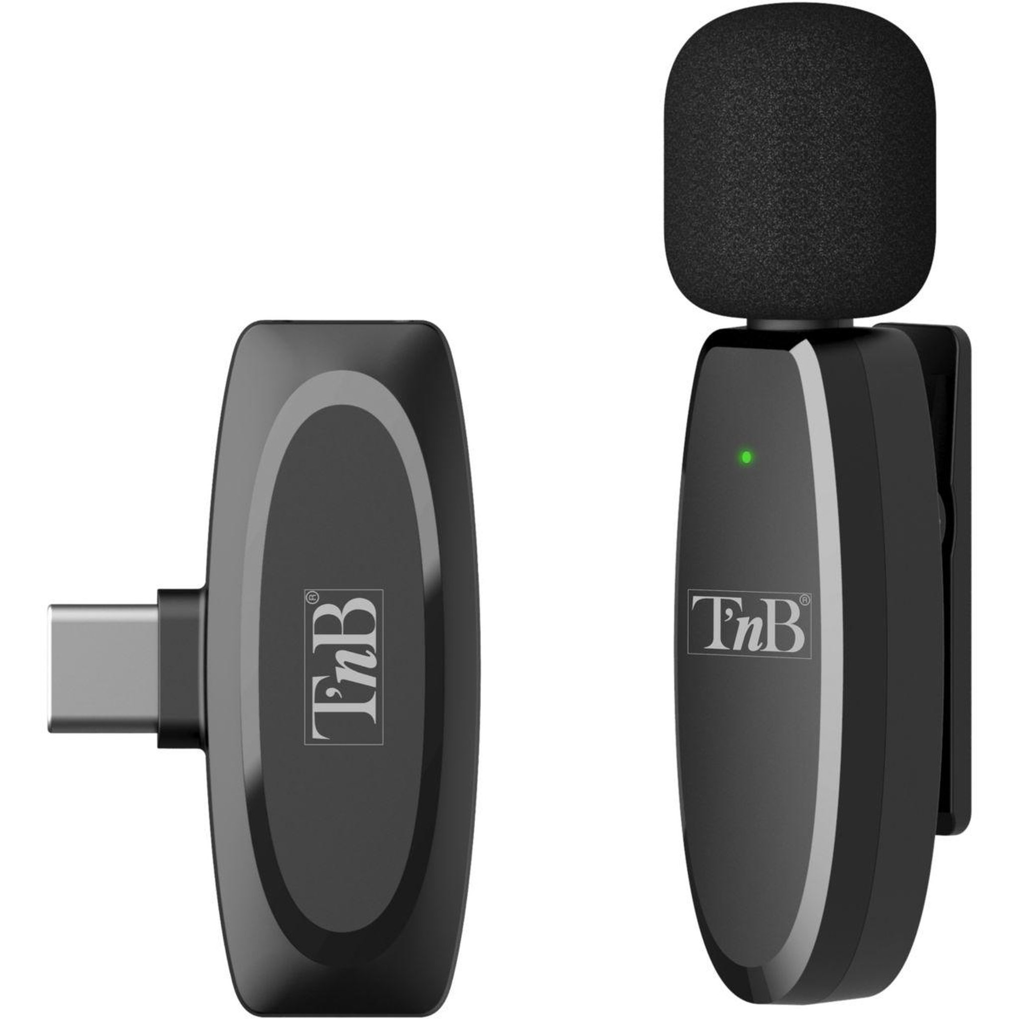 Voir la diapositive 2 : TNB Micro cravate sans fil sans fil noir