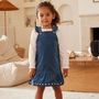 Voir la diapositive 5 : Petit Béguin Robe bébé en velours côtelé Népal