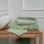 Voir la diapositive 5 : Sensei Maison Ensemble de bain 3 pièces (1 drap de bain + 1 serviette de toilette + 1 gant) LUXURY