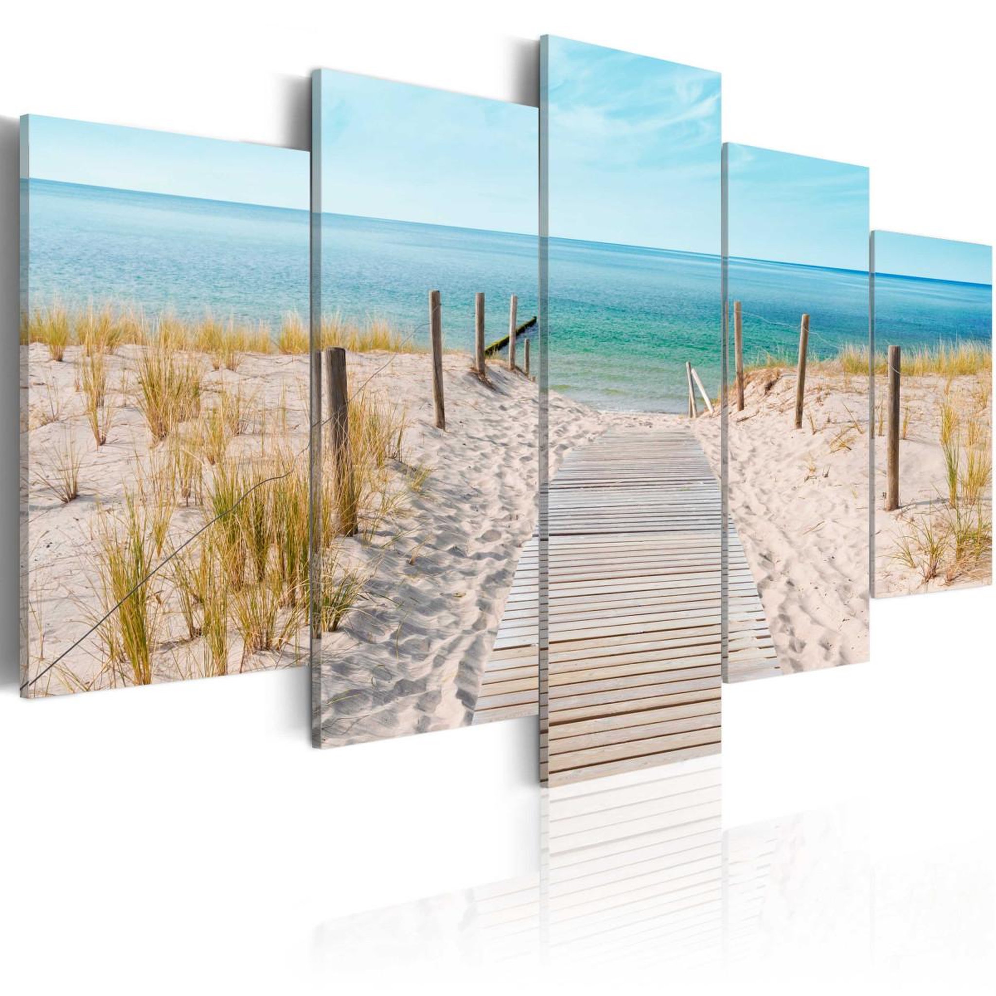 Paris Prix Tableau imprimé  towards the sea. Coloris disponibles : Multicolore