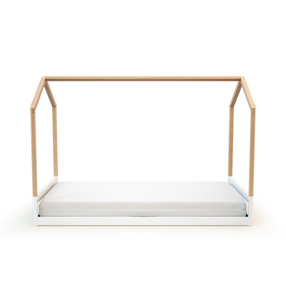 AT4 Lit cabane bébé évolutif CONFORT en bois