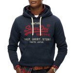 SUPERDRY Sweat /Bordeaux Homme Superdry Heritage. Coloris disponibles : Bleu