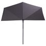 Voir la diapositive 3 : MADISON Madison Parasol de balcon Sun Wave 270 x 150 cm Taupe PAC3P015
