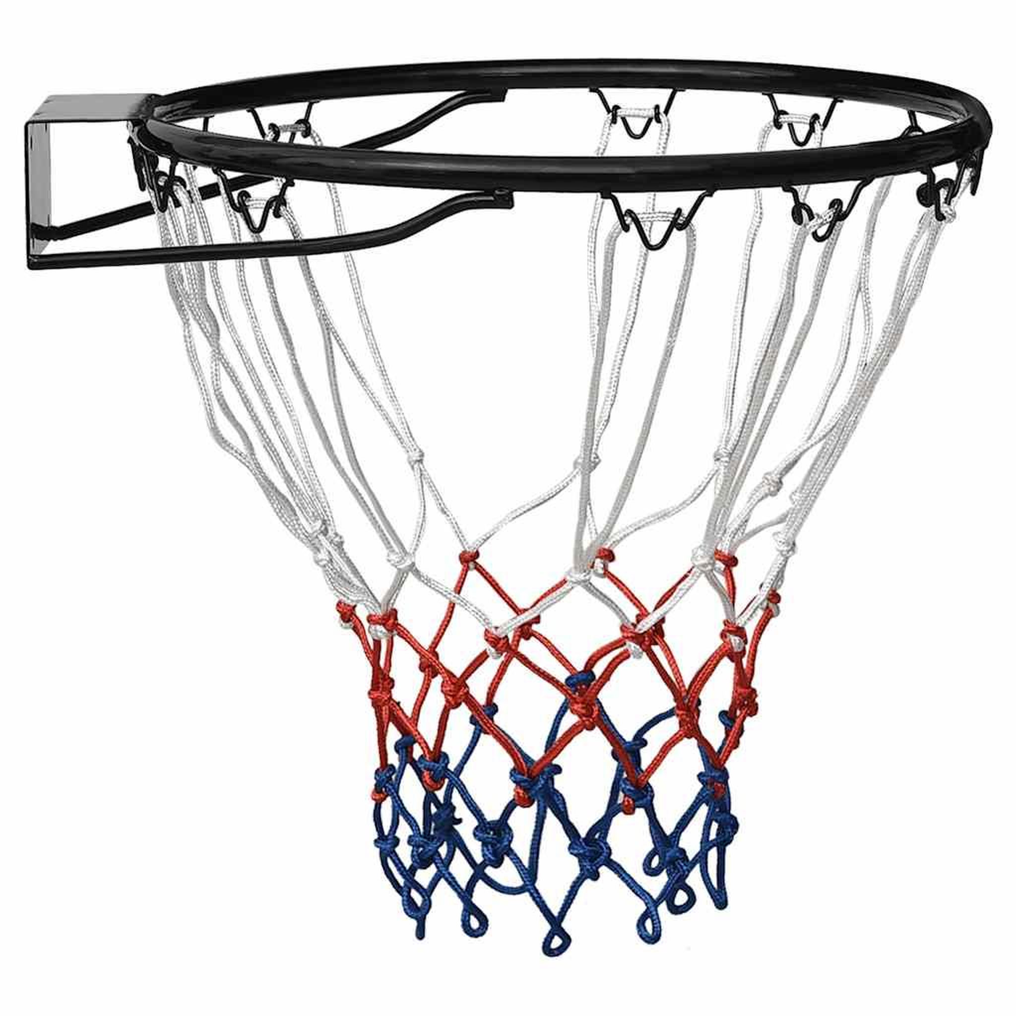 Voir la diapositive 3 : VIDAXL Cerceau de basket Noir 39 cm Acier