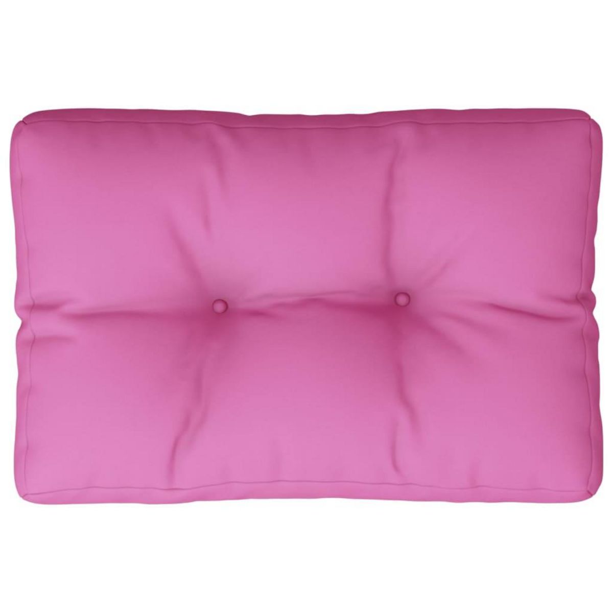 VIDAXL Coussin de palette Rose 50x40x12 cm tissu