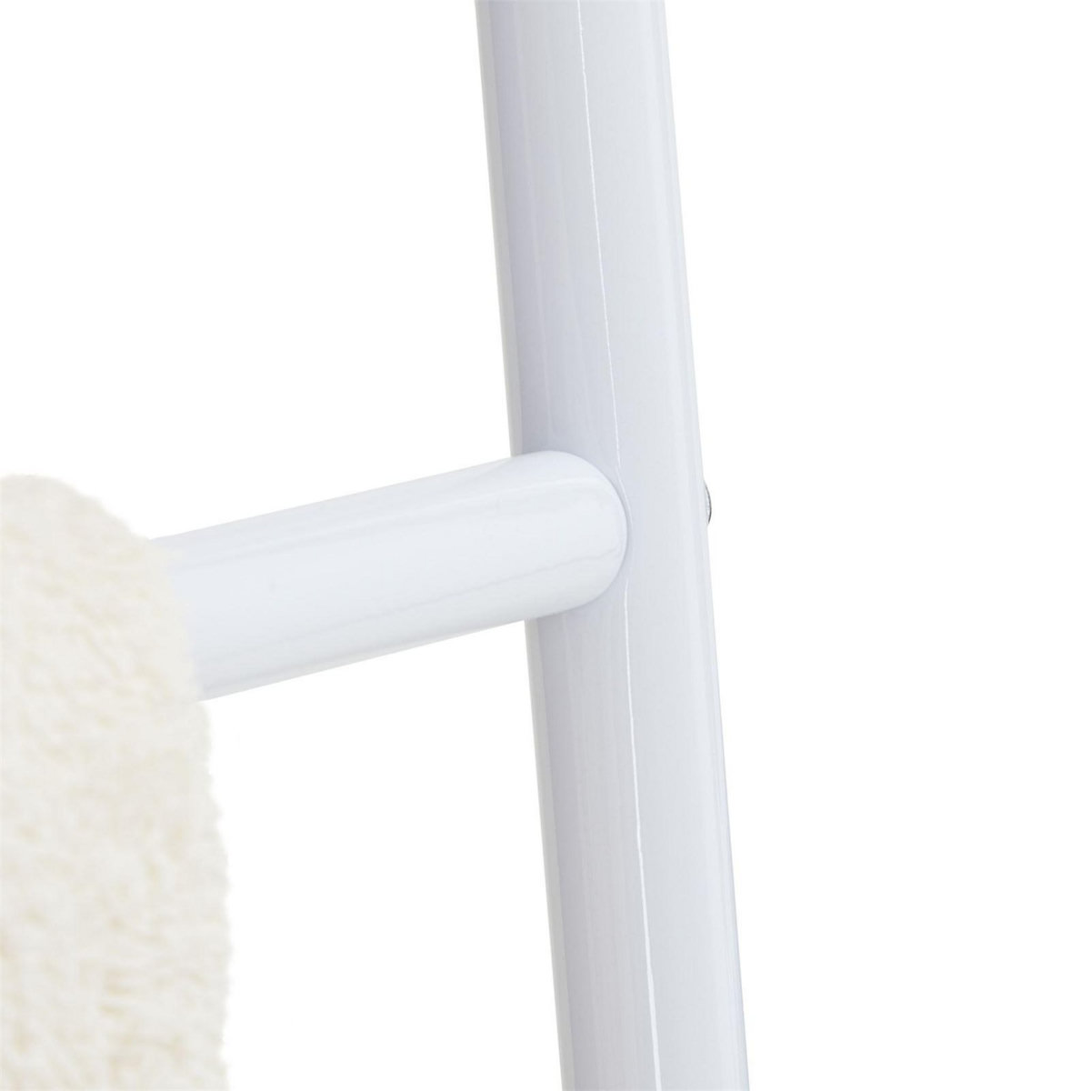 IDIMEX Echelle MORBIO porte-serviettes avec 6 barreaux, en métal