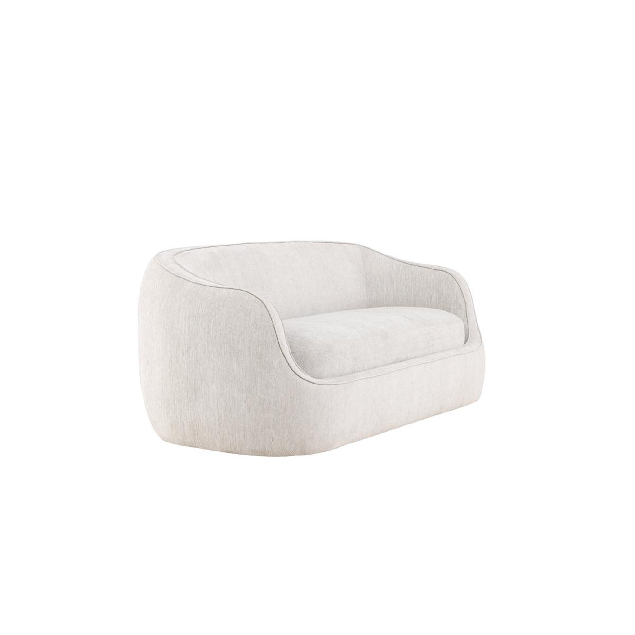 Voir la diapositive 3 : Paris Prix Canapé 3 places design  elio  196cm gris clair