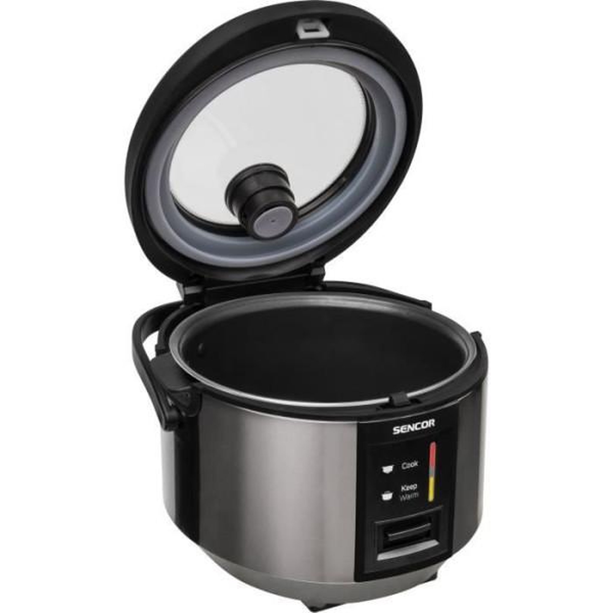 Voir la diapositive 5 : MARKET24 Cuiseur de Riz Electrique  - SENCOR - SRM 1890SS - 700-830 W - 1,8 L - Argent