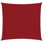 Voir la diapositive 2 : VIDAXL Voile de parasol tissu oxford carre 6x6 m rouge