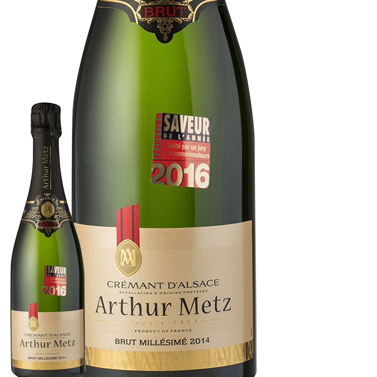 Arthur Metz Crémant d'Alsace Brut Millésime 2014