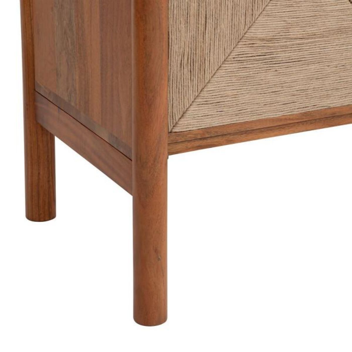 ATMOSPHERA Bibliothèque 2 Portes en Bois  Apala  150cm Marron