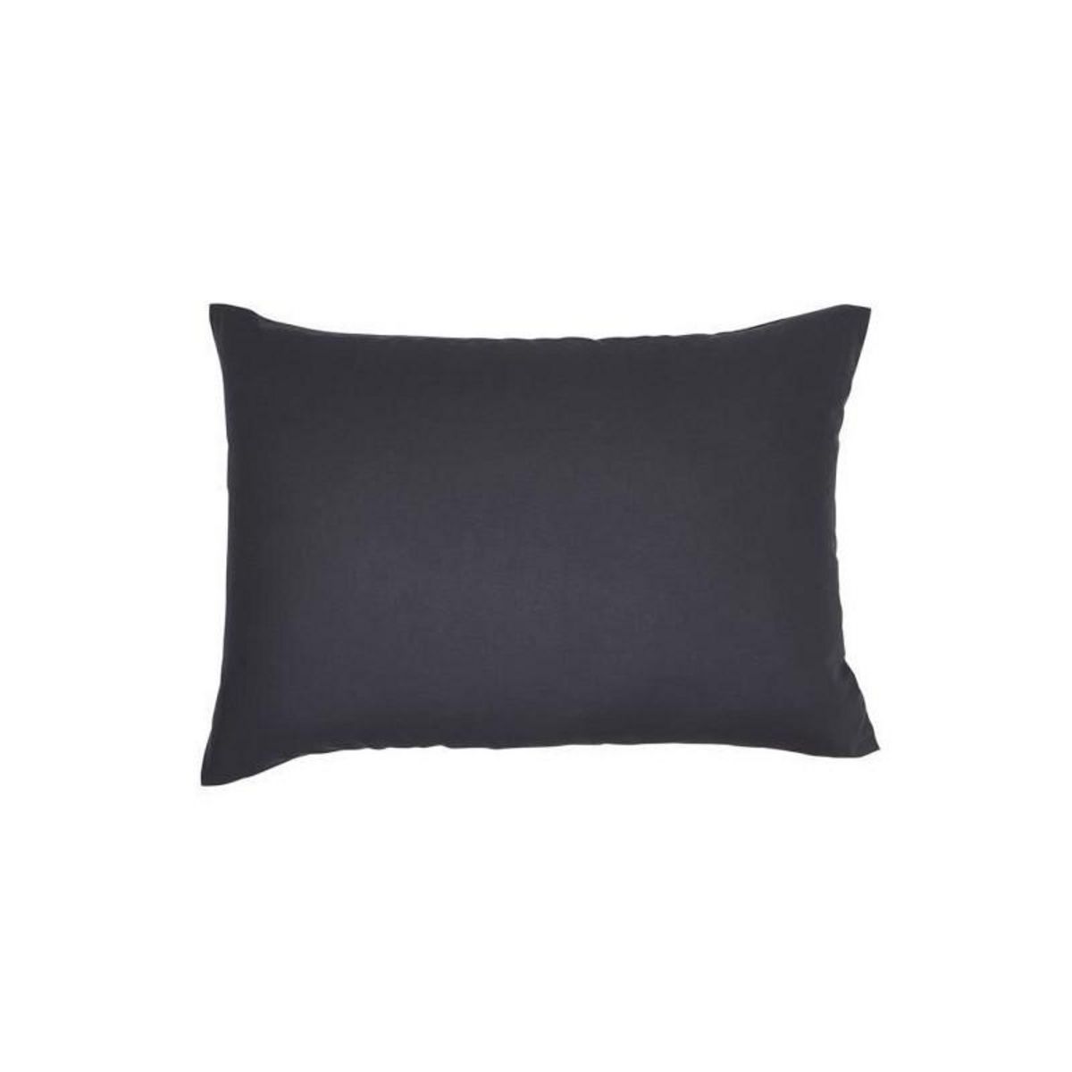 Today Taie d'oreiller TODAY Essential - 50 x 70+5 cm - 100% Coton uni - Fusain