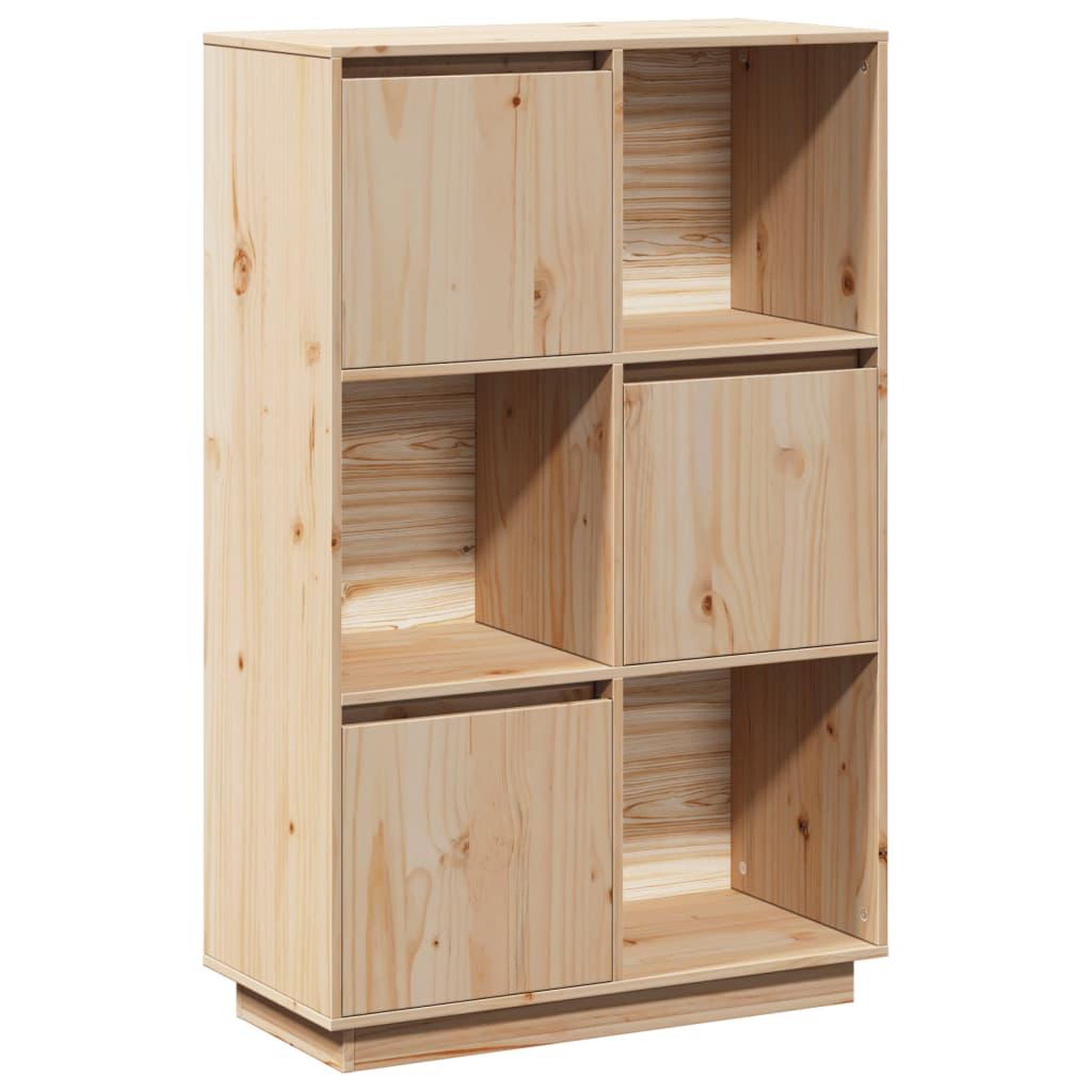 Voir la diapositive 2 : VIDAXL Buffet haut 74x35x117 cm Bois massif de pin