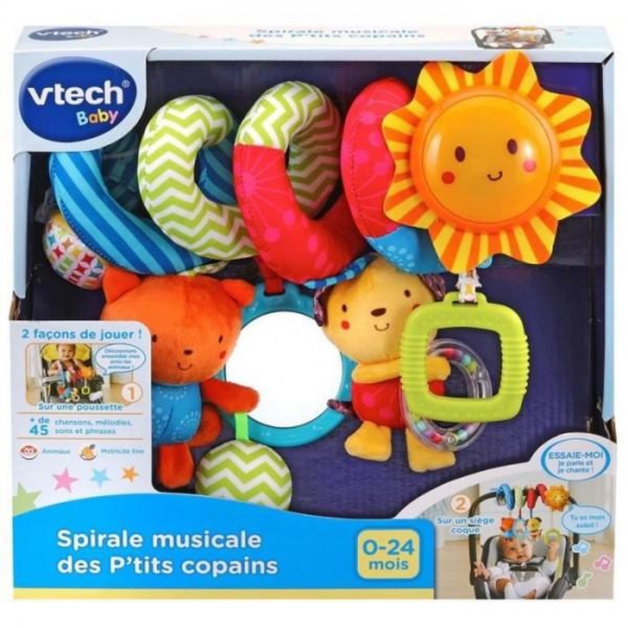 Voir la diapositive 4 : VTECH BABY VTECH BABY - Spirale Musicale des P'tits Copains