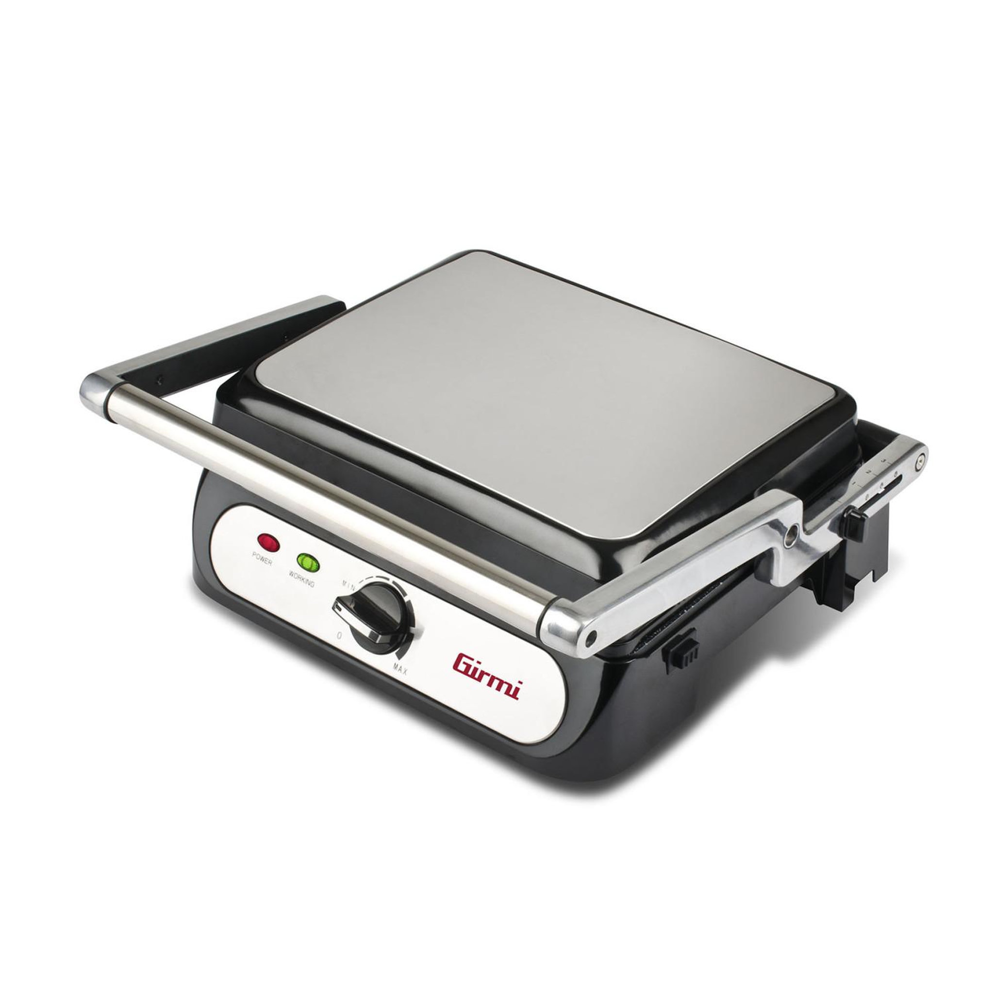 Voir la diapositive 3 : GIRMI Plancha électrique Girmi BS41 en acier inoxydable