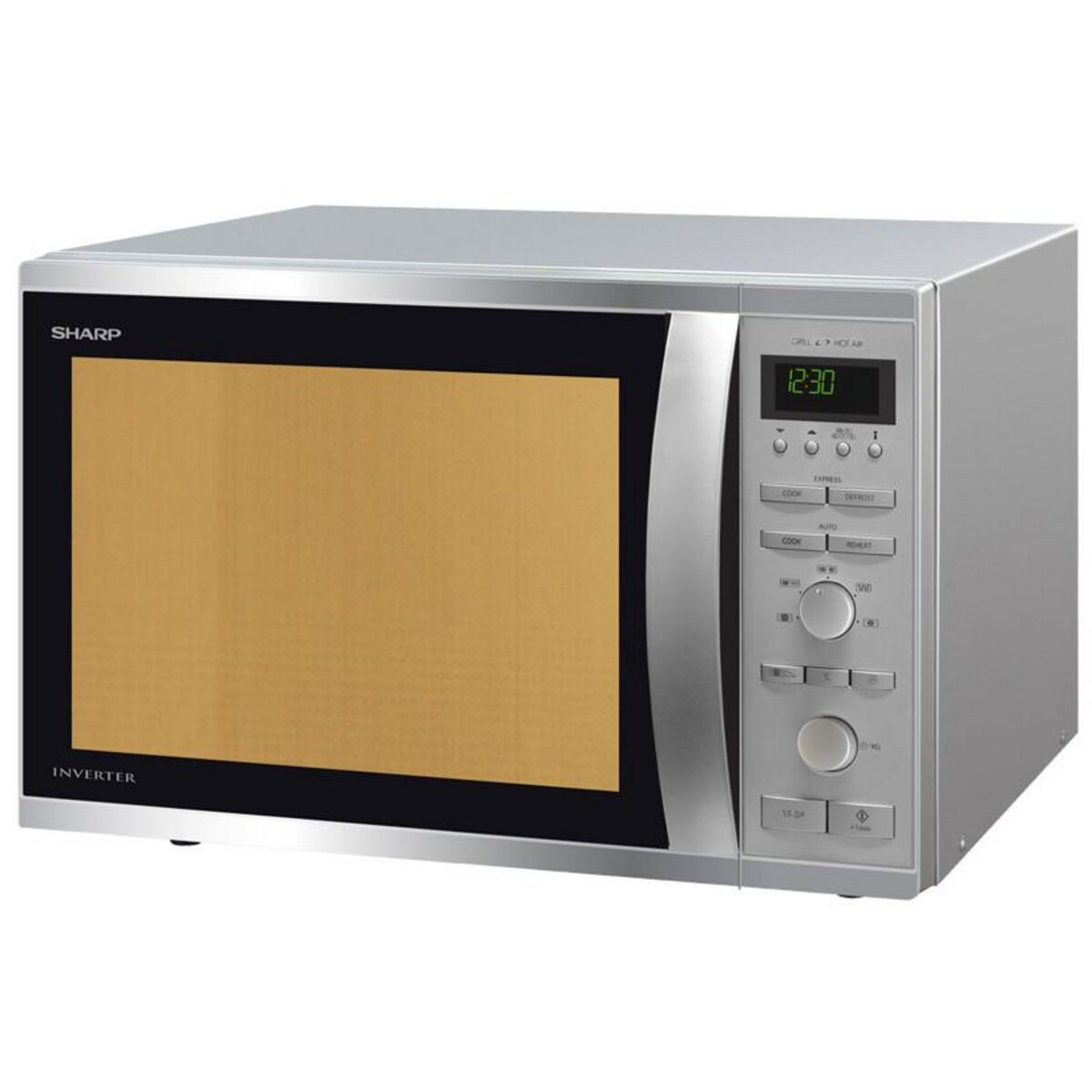 Sharp Micro-ondes + gril 40l 1050w inox - r941stw