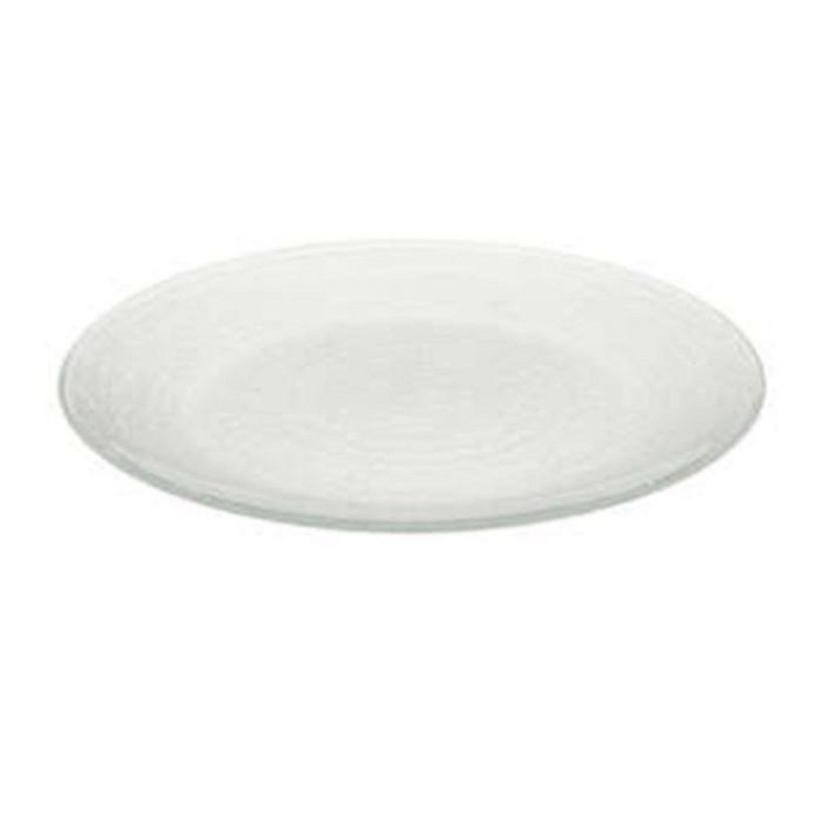 SECRET DE GOURMET Lot de 6 Assiettes à Dessert  Palm  21cm Transparent