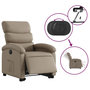 Voir la diapositive 5 : VIDAXL Fauteuil inclinable electrique cappuccino similicuir