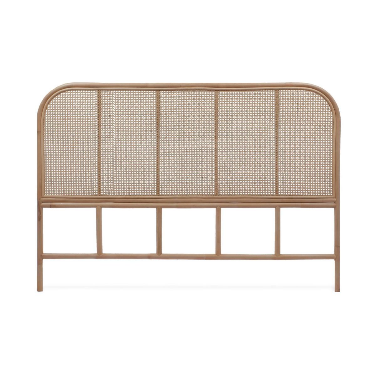 SWEEEK Tête de lit en rotin naturel et cannage, Sumatra