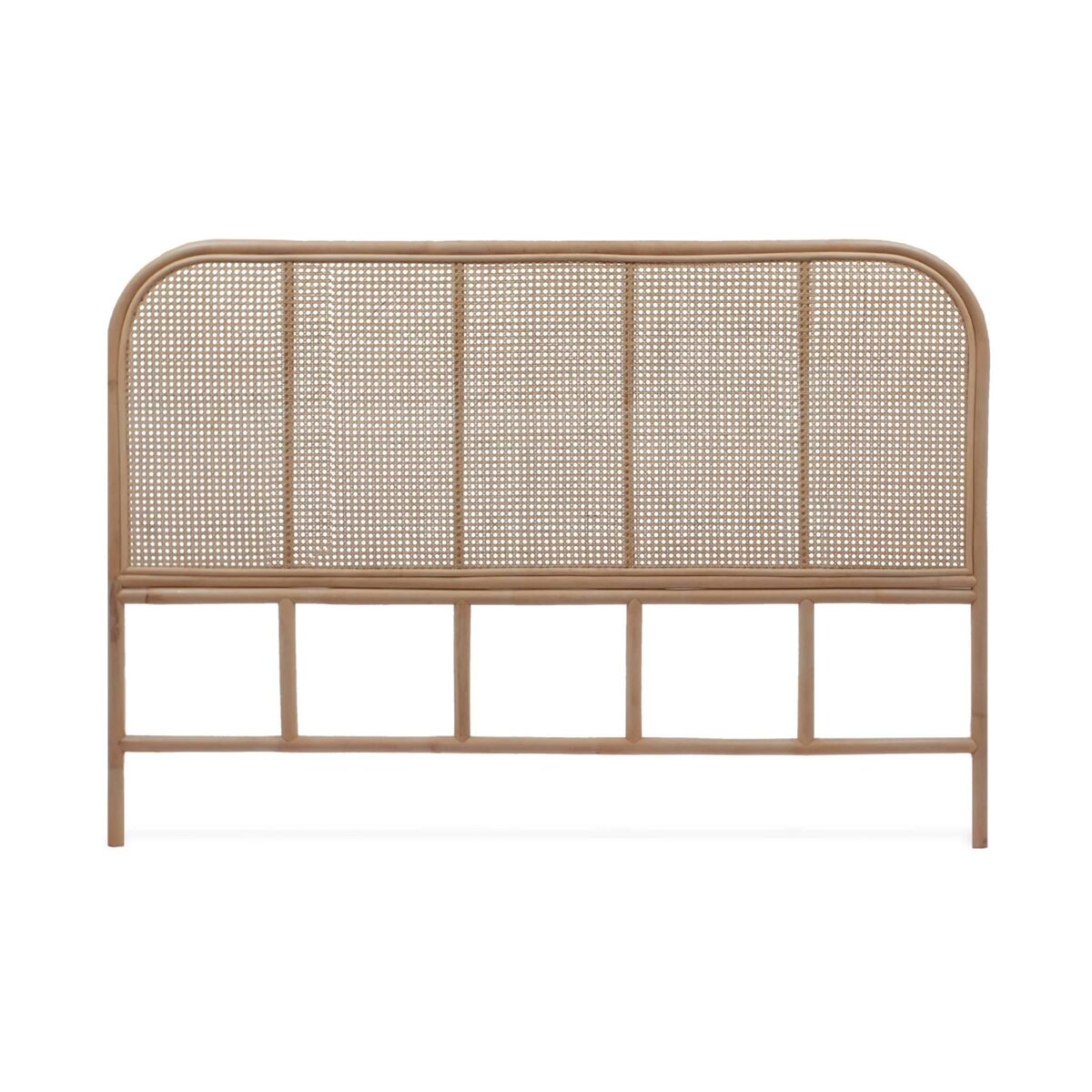 SWEEEK Tête de lit en rotin naturel et cannage, Sumatra