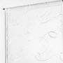 Voir la diapositive 2 : Paris Prix Paire de Voilages  Hoops  60x90cm Blanc