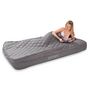 Voir la diapositive 1 : Lit gonflable matelas+sac de couchage+housse de couette intégrés
