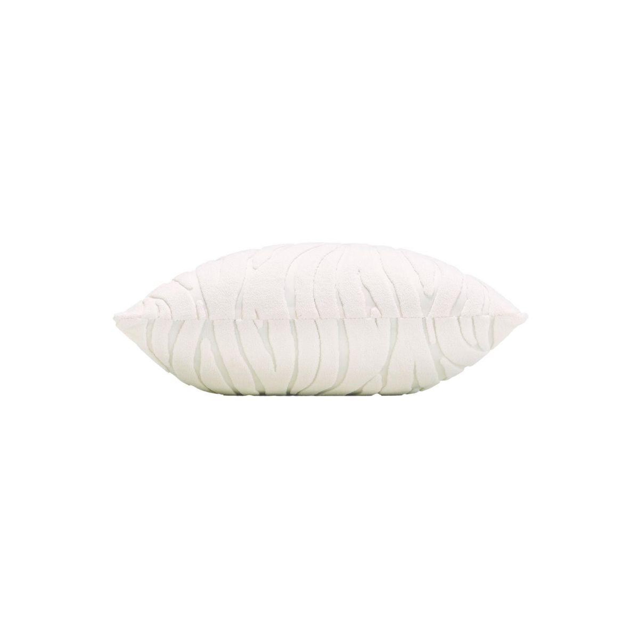 Voir la diapositive 2 : Douceur d'Intérieur Housse de coussin bouclette  venezia  40x40cm naturel