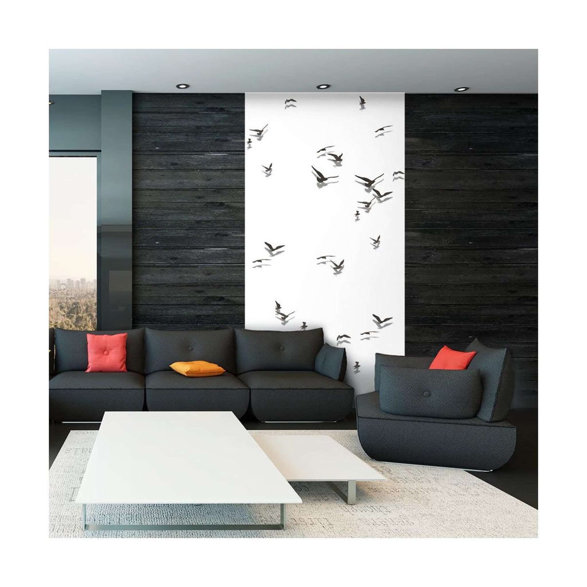 Paris Prix Papier peint  free birds  50x1000cm