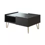 BEST MOBILIER Cali - table basse - effet marbre - 97 cm -