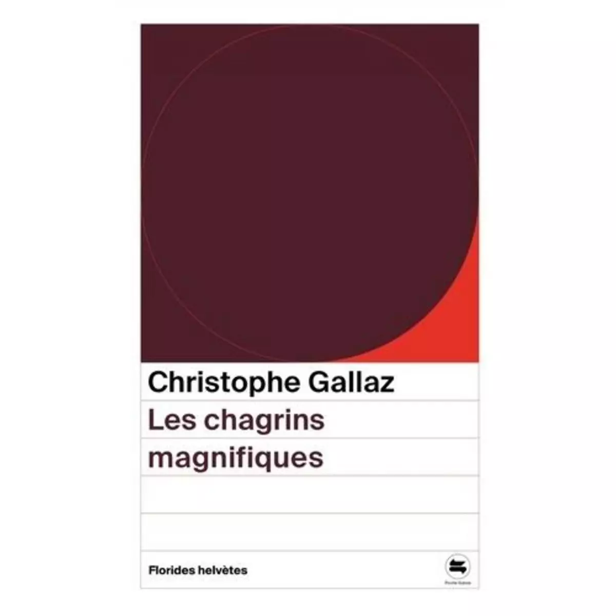  LES CHAGRINS MAGNIFIQUES, Gallaz Christophe