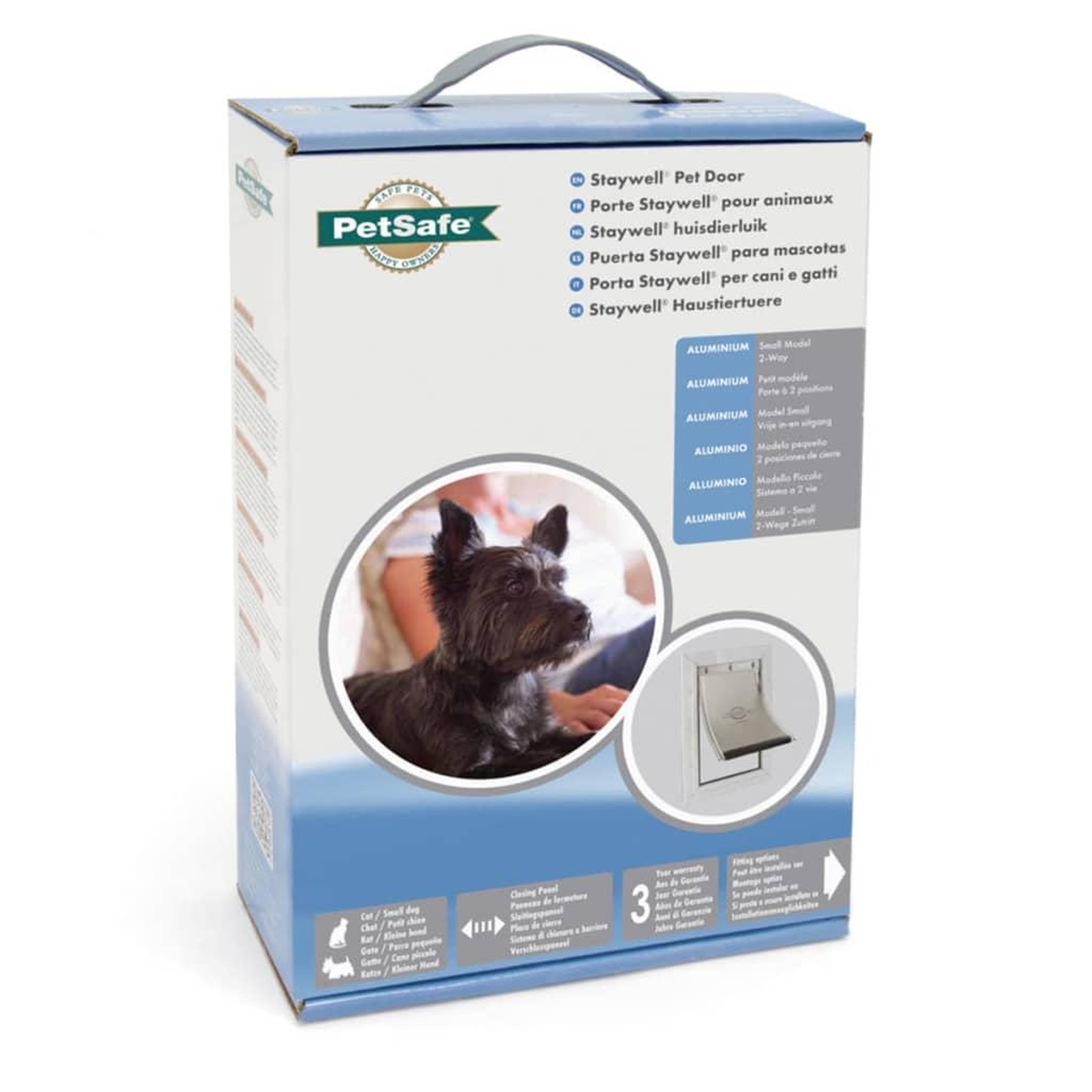 Voir la diapositive 4 : PETSAFE PetSafe Chatiere pour animaux de compagnie 600 Aluminium <7 kg 5013