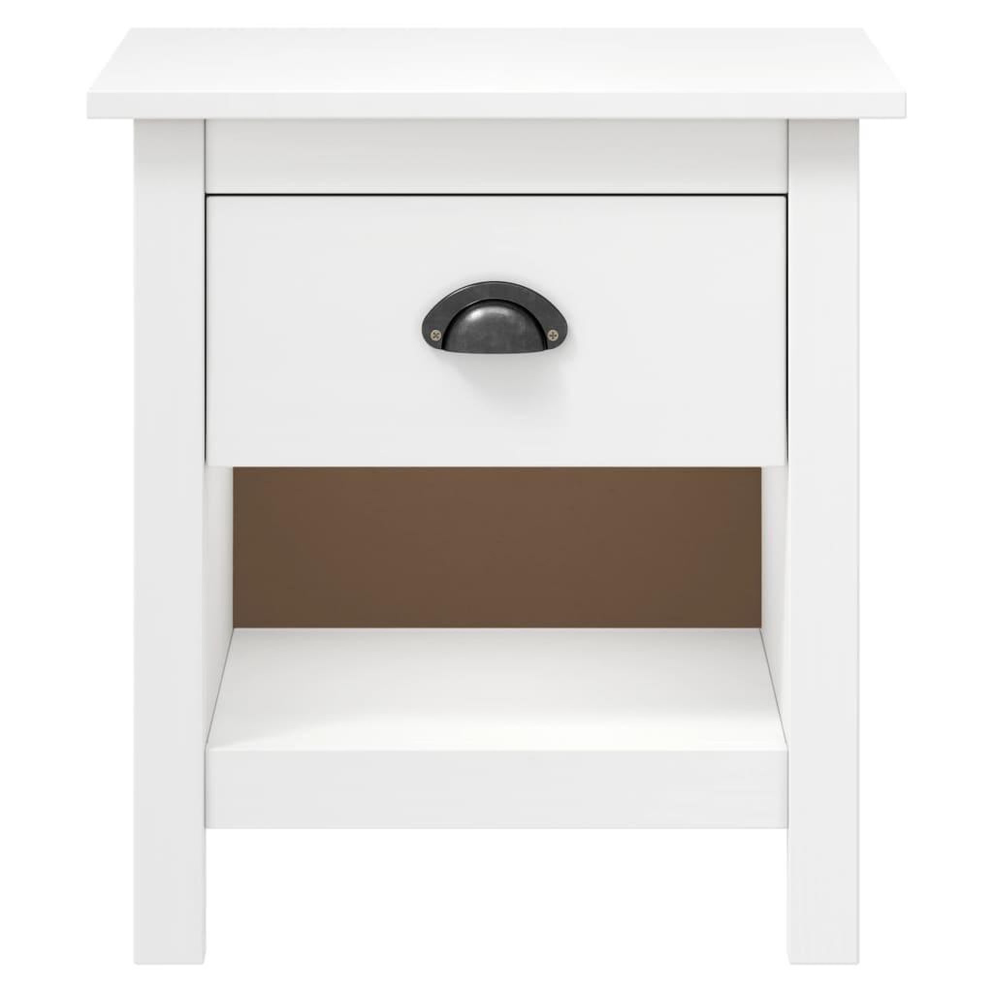 Voir la diapositive 3 : VIDAXL Tables de chevet 2 pcs Hill 46x35x49,5 cm Bois de pin solide