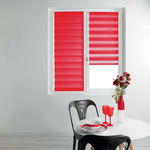 Paris Prix Store Enrouleur Jour Nuit  Daynight  120x180cm Rouge