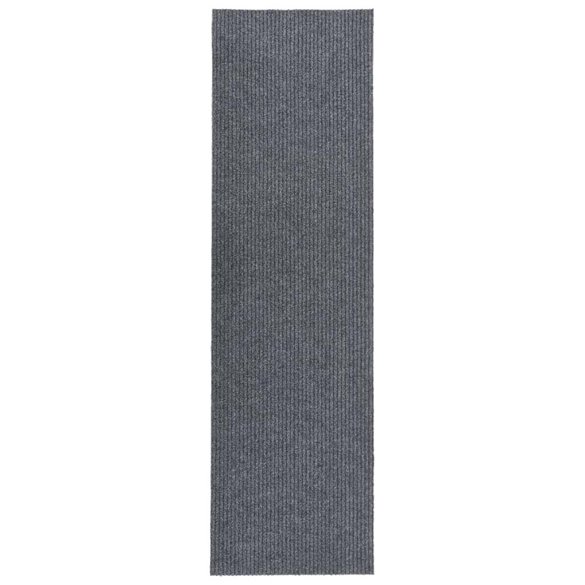 VIDAXL Tapis 100x400 cm Gris