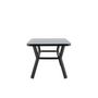 Voir la diapositive 2 : Paris Prix Table de Jardin  Virya  160cm Noir & Gris