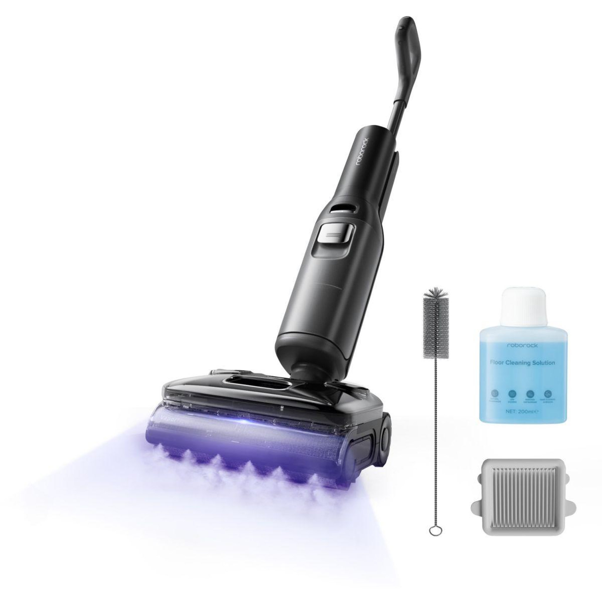 ROBOROCK Nettoyeur de sol F25 Ultra avec fonction vapeur et lavage à l'eau chaude